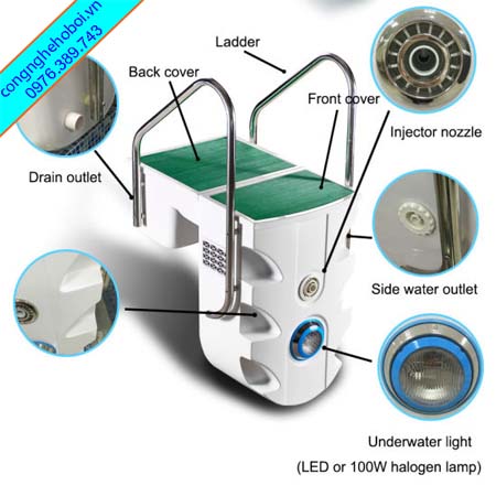 Máy Lọc Bể Bơi Thông Minh