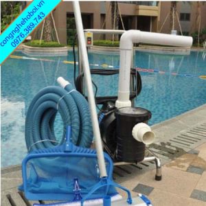 Thiết bị vệ sinh bể bơi