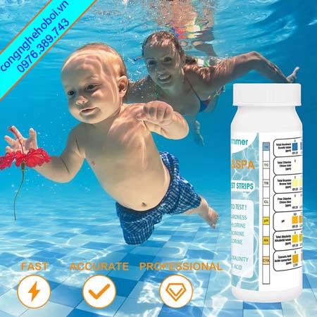 Xử lý nước bể bơi an toàn