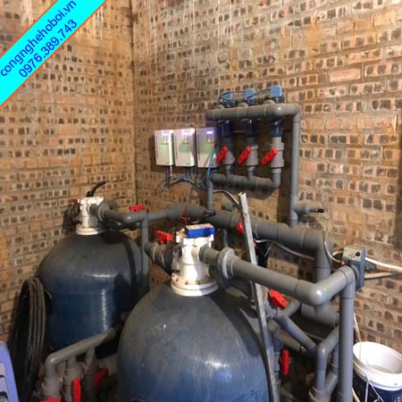 Hệ Thống Lọc Bể Bơi Nước Muối