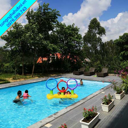 Lọc nước cho bể bơi ở Ninh Bình