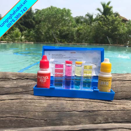 Vỉ đo Clo-Ph bể bơi
