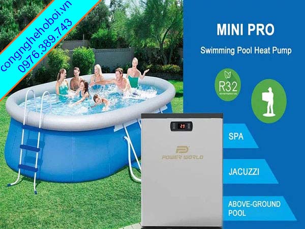 Máy Cấp Nhiệt Bể Bơi Mini