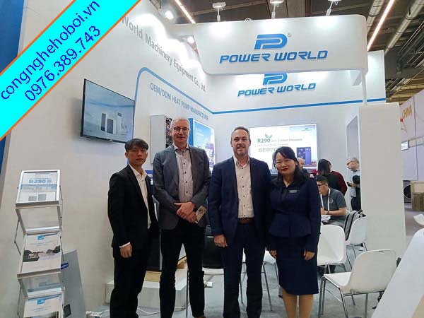 Triển Lãm Máy Nước Nóng Heat Pump Power World