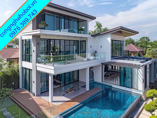 Thiết Kế Bể Bơi Vô Cực