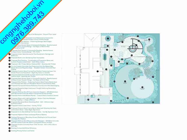 Thiết Kế Quy Hoặch Bể Bơi