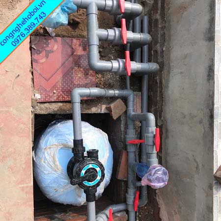 Lắp Đặt bình Lọc Bể Bơi Hưng Yên