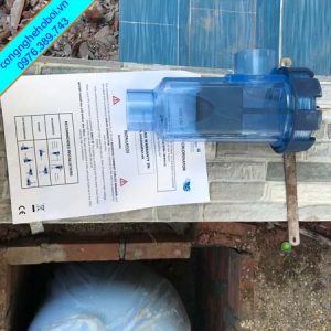 Lắp máy điện phân muối