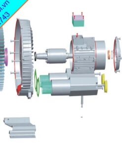 Cấu Tạo Máy Thổi Khí Con Sò Seris GF