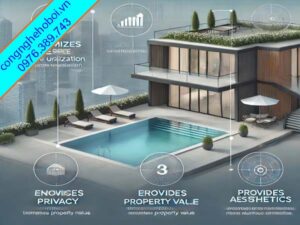 Chi Phí Xây Bể Bơi Trên Sân Thượng