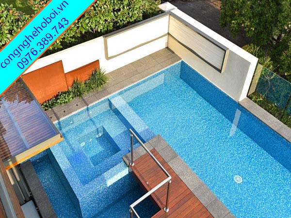 Thi Công Bể Bơi Trên Sân Thượng